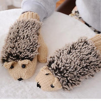 Thumbnail for Cute Hedgehog Mittens PeekWise