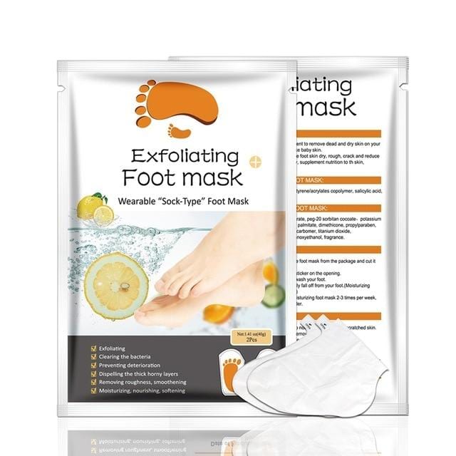 Exfoliating Foot-Peel Refreshing Mask Set PeekWise