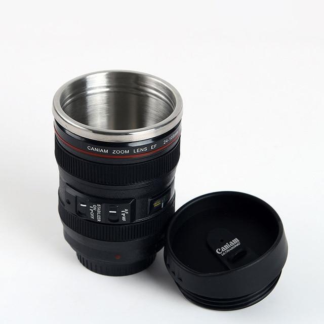 Camera Zoom Lens Mug PeekWise