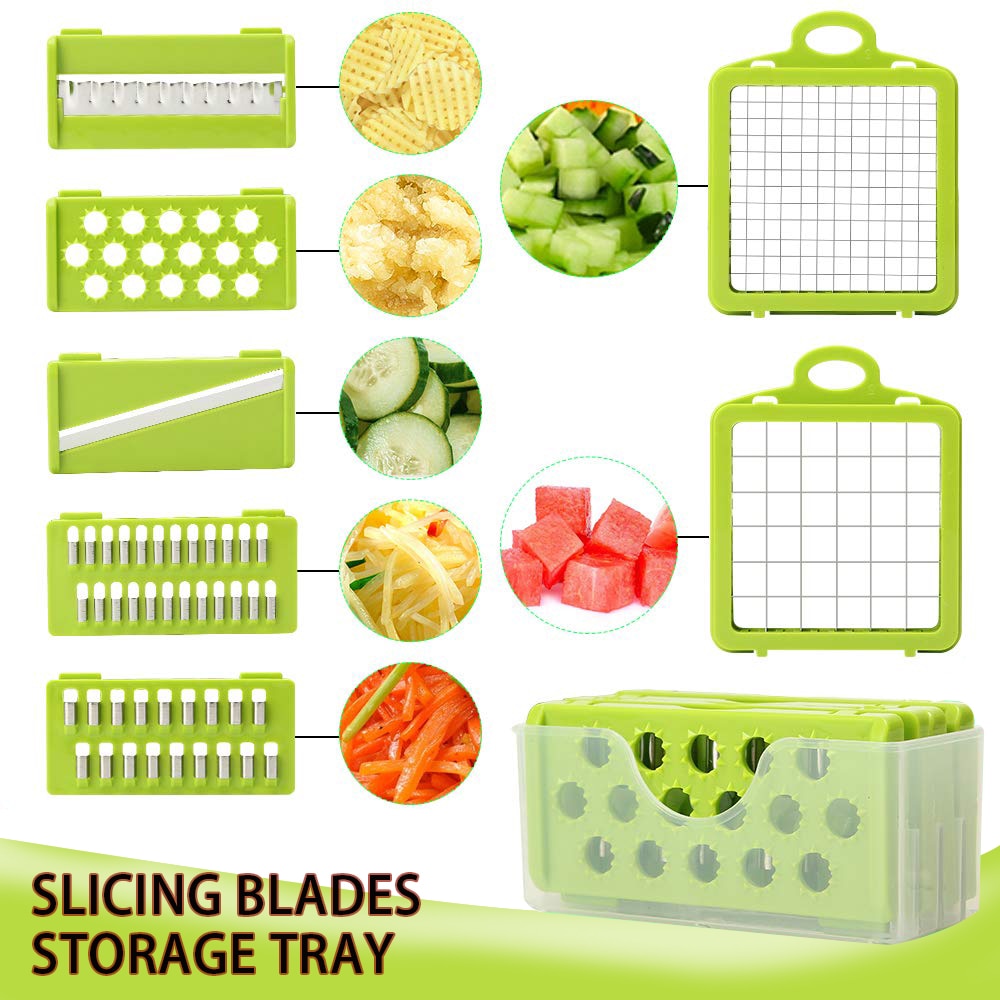 GT-Chopper 7-in-1 Vegetable & Fruit Slicer Dicer