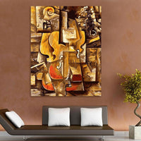 Thumbnail for Picasso's Violin and Grapes - Van-Go Paint-by-Number Kit