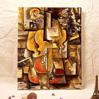 Thumbnail for Picasso's Violin and Grapes - Van-Go Paint-by-Number Kit
