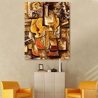 Thumbnail for Picasso's Violin and Grapes - Van-Go Paint-by-Number Kit