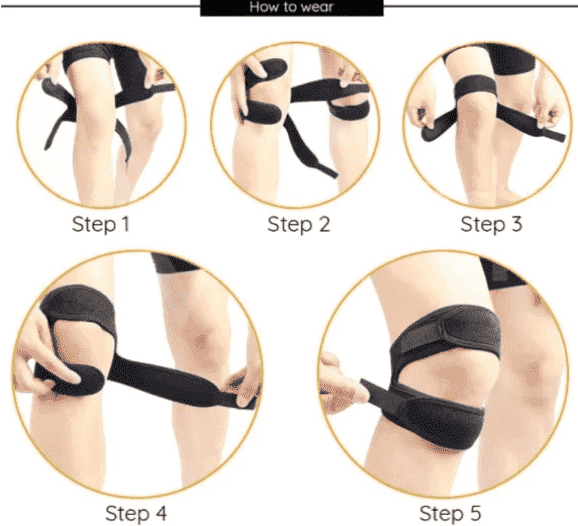 Dual Patella Support Knee Strap PeekWise