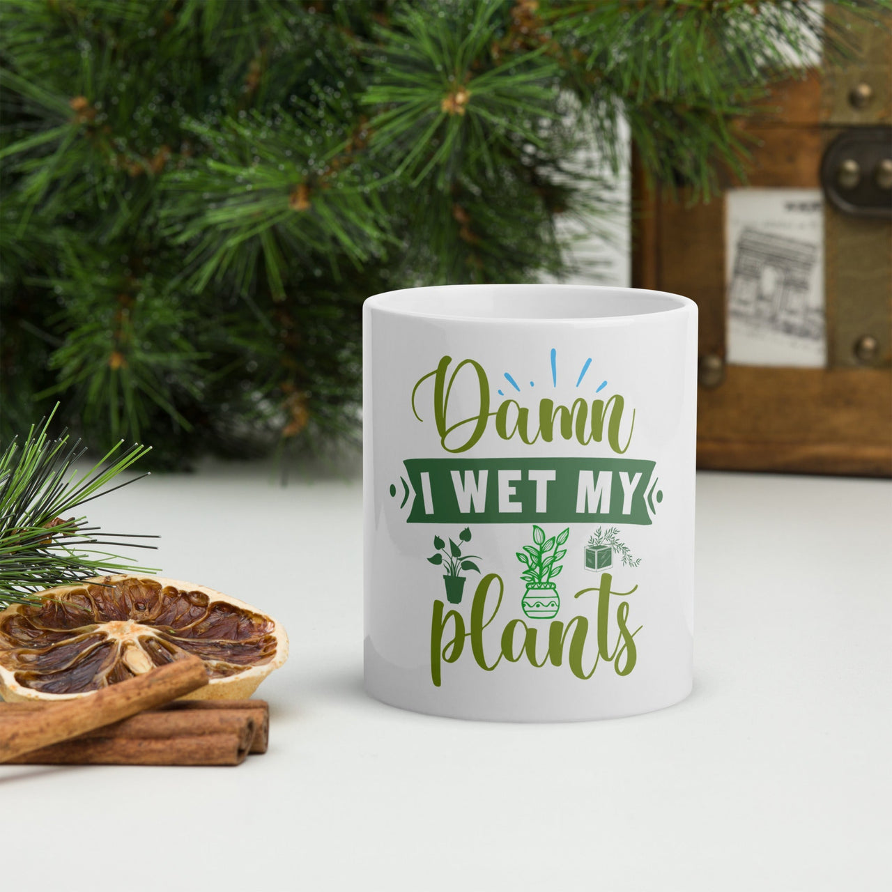 'Damn I wet My Plants' Mug