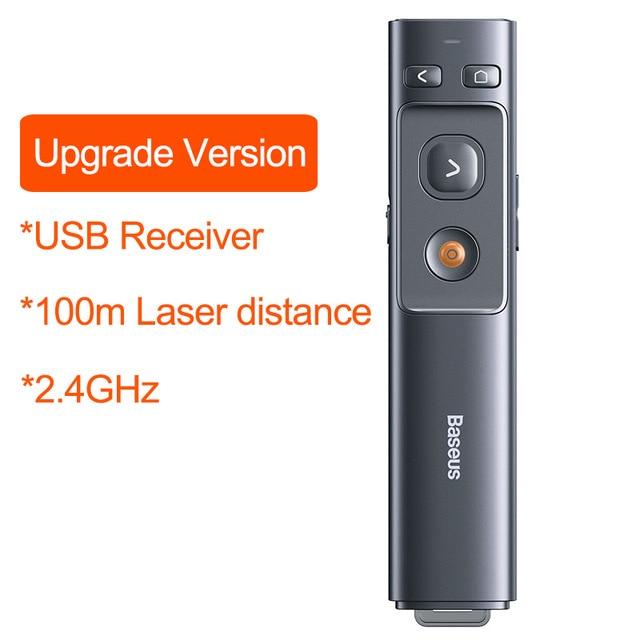 Wireless Presentation Remote with Laser Pointer