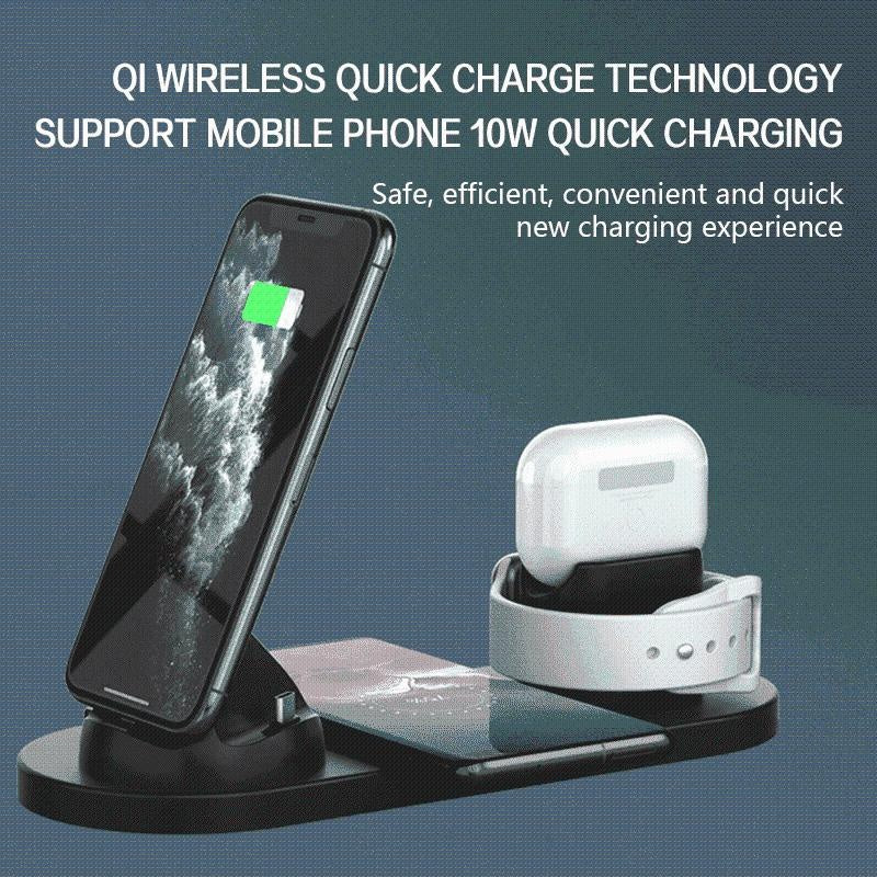6 in 1 Wireless Charging Station PeekWise
